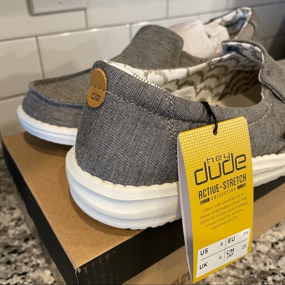 🛑 SOLD🛑NWT Hey Dude Misty Stretch Steppa - Picture 3 of 8